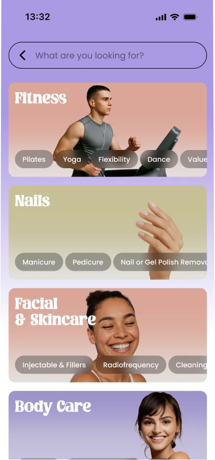 BOP onboarding categories
