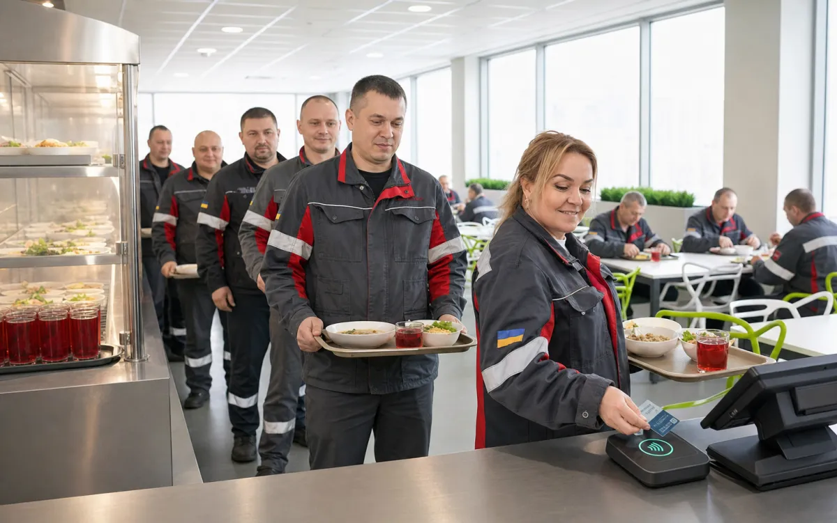 Factory canteen